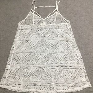 Victoria’s Secret PINK lace cover up Size small.